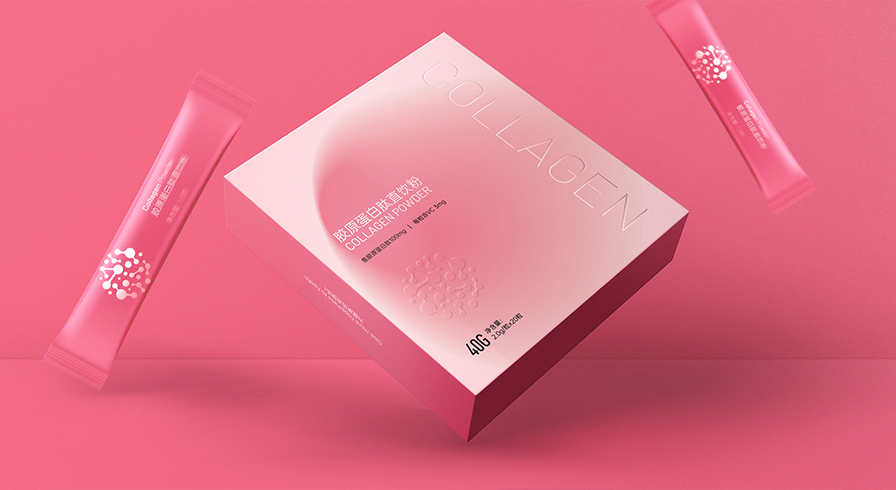 膠原蛋白軟糖包裝設計